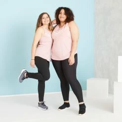 Exercise & Fitness Apparel Domyos 120, Long Plus Size Fitness Tank Top, Women's