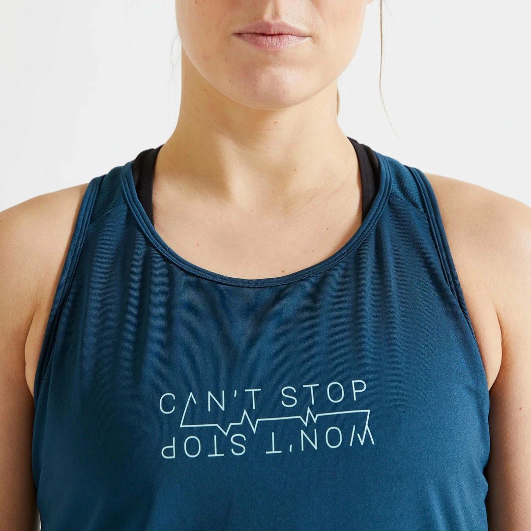 Domyos Exercise & Fitness Apparel Women's Fitness Cardio Training Tank Top 120