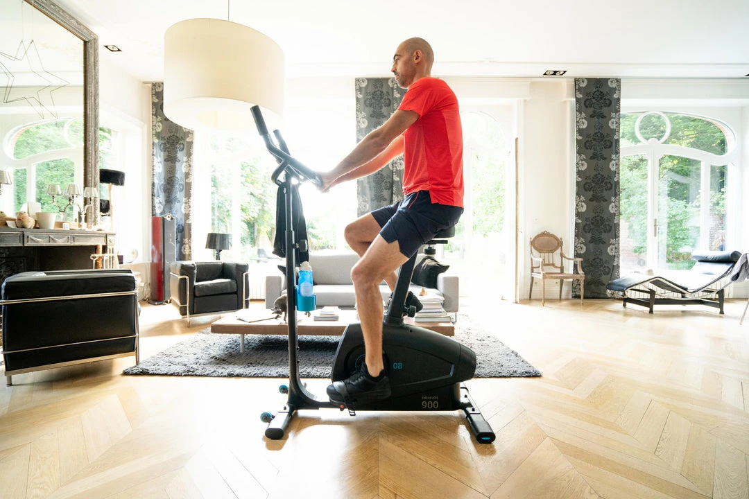 Domyos EB900, Self Powered Smart Connect Indoor Stationary Exercise Bike