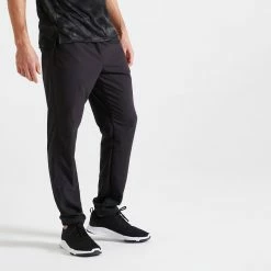 Domyos 120, Eco-Friendly Fitness Pants, Men's