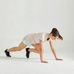 Domyos 120, Loose Cardio Training Fitness Shorts, Women's Exercise & Fitness Apparel