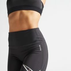 Exercise & Fitness Apparel Domyos 500, Fitness High Waist Leggings, Women's