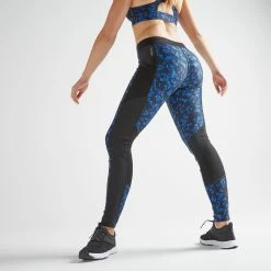 Domyos Women's Cardio Workout Leggings 120 Exercise & Fitness Apparel