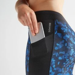 Domyos Women's Cardio Workout Leggings 120 Exercise & Fitness Apparel