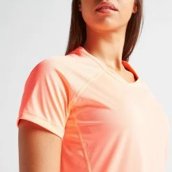 Exercise & Fitness Apparel Domyos 500, Fitness Cardio Training T-Shirt, Women's