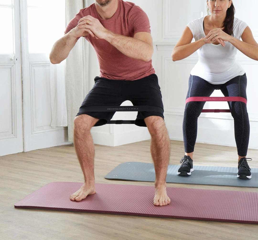 Domyos 7 Kg/15 Lb Short Fabric Fitness Resistance Band