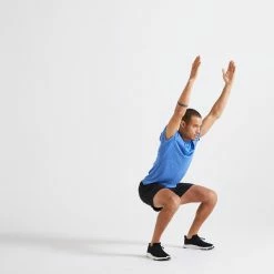 Domyos Moisture-Wicking Fitness T-Shirt, Men's Exercise & Fitness Apparel