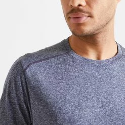 Domyos Moisture-Wicking Fitness T-Shirt, Men's Exercise & Fitness Apparel