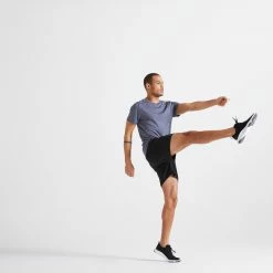 Domyos Moisture-Wicking Fitness T-Shirt, Men's Exercise & Fitness Apparel