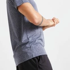 Domyos Moisture-Wicking Fitness T-Shirt, Men's Exercise & Fitness Apparel