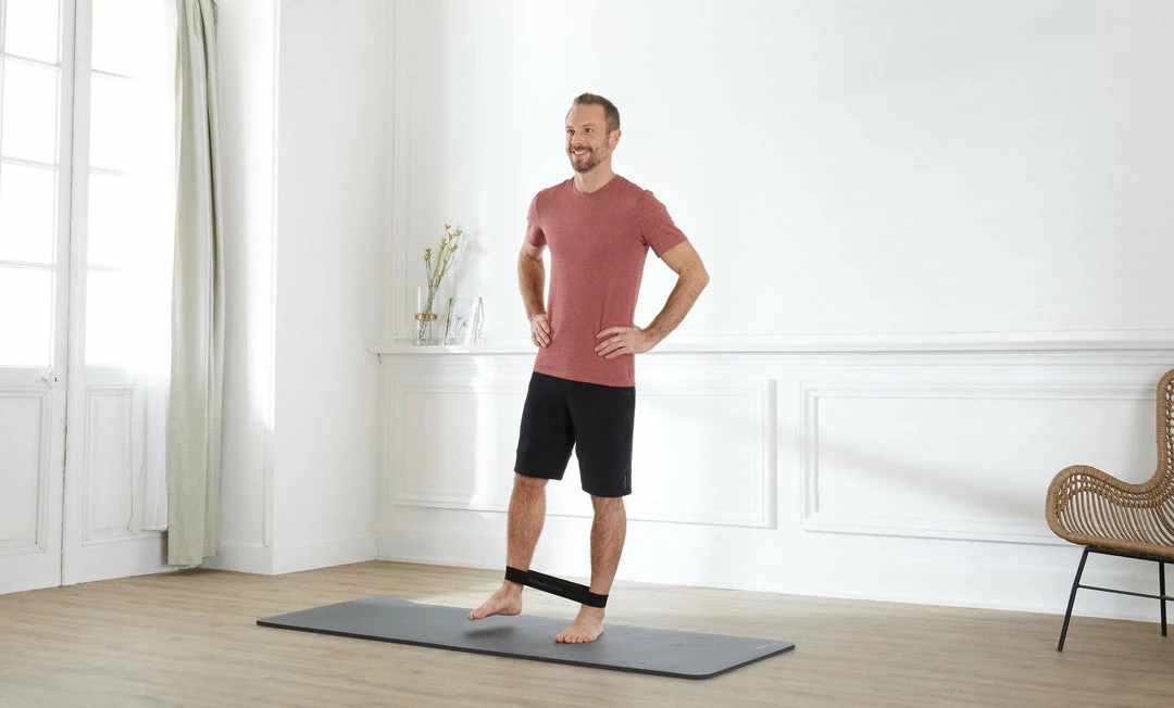 Domyos 7 Kg/15 Lb Short Fabric Fitness Resistance Band