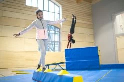 Domyos S500, Warm Breathable Synthetic Gym Tracksuit, Girls' Exercise & Fitness Apparel