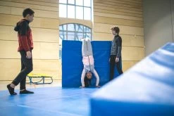 Domyos S500, Warm Breathable Synthetic Gym Tracksuit, Girls' Exercise & Fitness Apparel