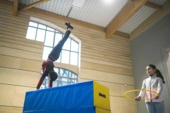 Domyos S500, Warm Breathable Synthetic Gym Tracksuit, Girls' Exercise & Fitness Apparel