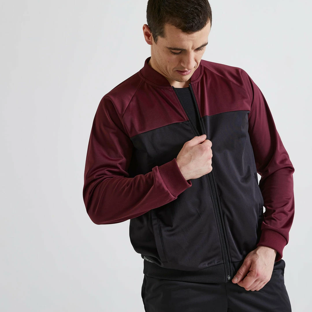 Domyos, Fitness Tracksuit With Fitted Legs Exercise & Fitness Apparel