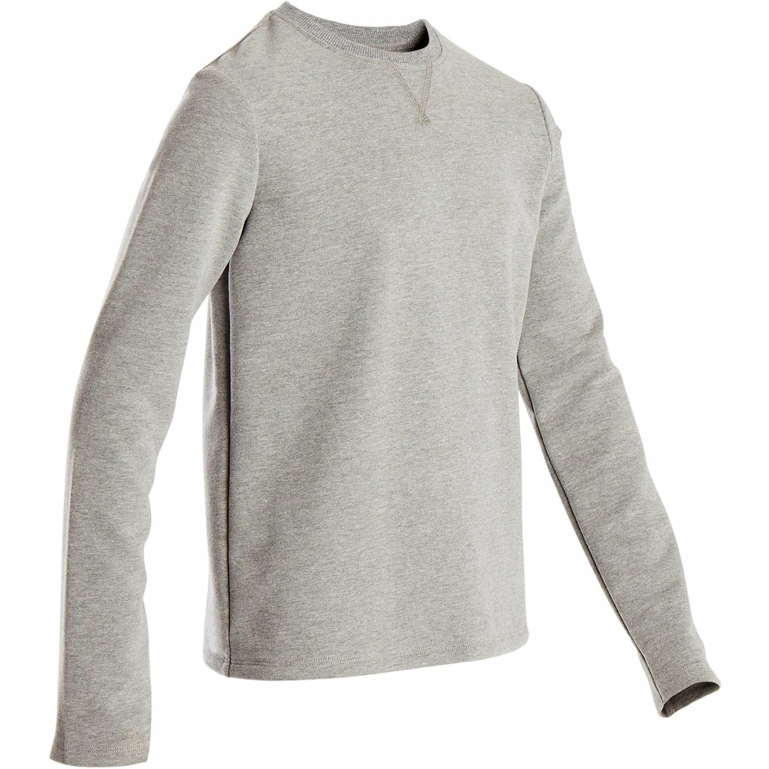 Exercise & Fitness Apparel Domyos 100, Gym Sweatshirt, Boys'