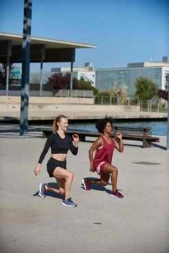 Domyos 900, Cardio Fitness Crop Top, Women's