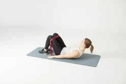 Domyos Fitness Medium Resistance Fabric Band Exercise & Fitness Apparel