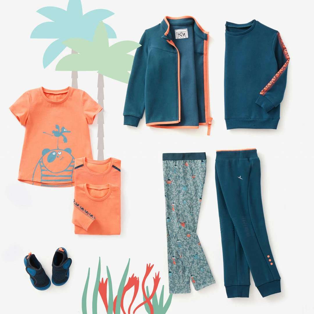 Domyos 100, Short Sleeved Gym T-Shirt, Babies' Exercise & Fitness Apparel