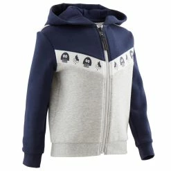 Domyos 120, Warm Gym Jacket, Babies' Exercise & Fitness Apparel