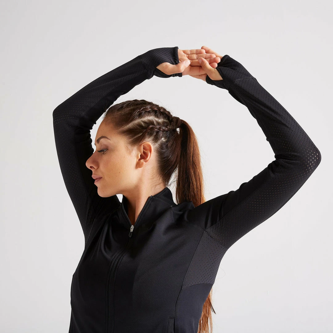 Domyos Women's Fitness Cardio Training Jacket 900 Exercise & Fitness Apparel