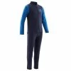 Domyos 100 Warmy, Warm Zip Gym Tracksuit, Boys' Exercise & Fitness Apparel
