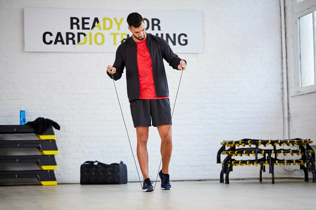 Domyos FVE 100, Fitness Cardio Training Jacket, Men's