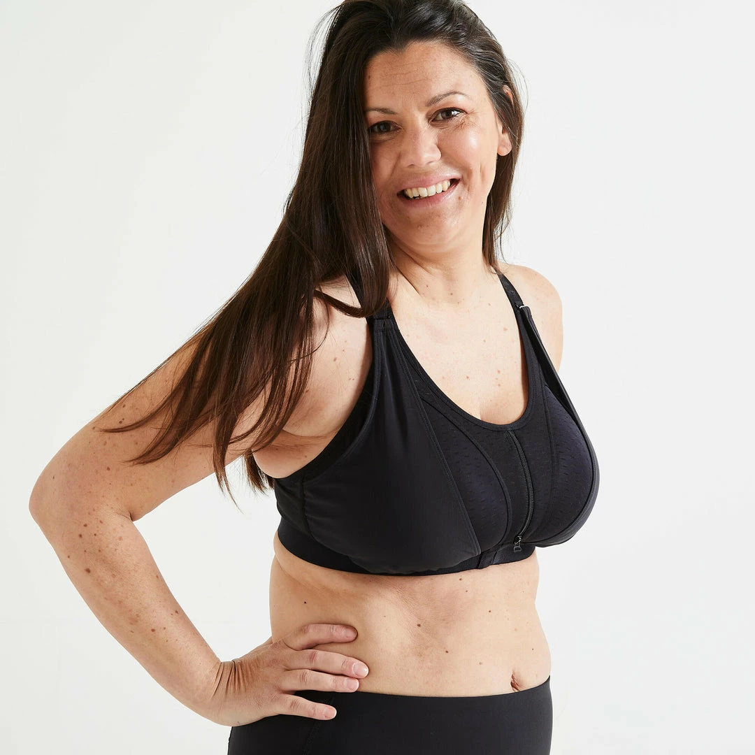 Domyos 920, Fitness Cardio Training Sports Bra, Women's Exercise & Fitness Apparel