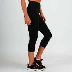 Domyos Exercise & Fitness Apparel Women's Cardio Fitness Cropped Bottoms 100