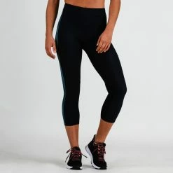 Domyos 120, 7/8-Length Cardio Fitness Leggings, Women's
