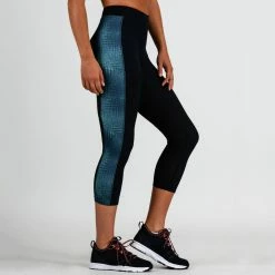 Domyos 120, 7/8-Length Cardio Fitness Leggings, Women's