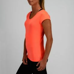 Domyos 100, Cardio Workout T-Shirt, Women's Exercise & Fitness Apparel