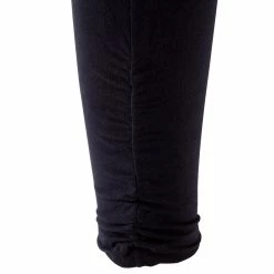 Domyos Women's Organic Cotton Yoga Leggings - Gray/Coral