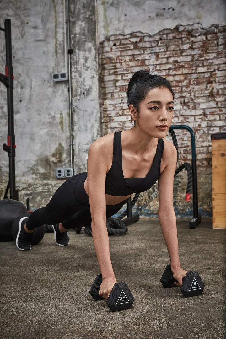 Corength Domyos Weight Training Hex Dumbbell 11 Lbs Weight Training Gear