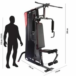 Domyos Compact Home Gym Machine Strength Training System