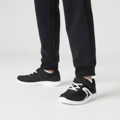 Domyos 100, Basic Jogging Pants With Pockets, Kids'