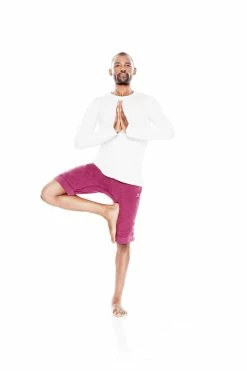 Domyos Exercise & Fitness Apparel Pilates And Gentle Gym Long-Sleeved T-Shirt 120