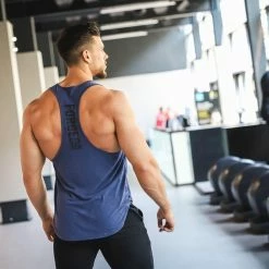 Exercise & Fitness Apparel Domyos, Weight Training Stringer Tank Top, Men's