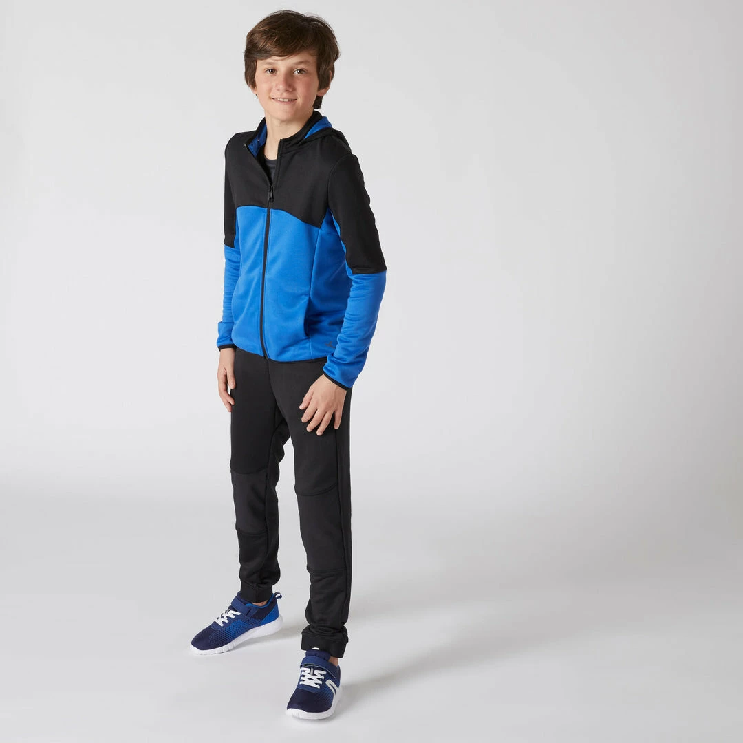 Domyos Exercise & Fitness Apparel S500, Warm Breathable Tracksuit, Kids'