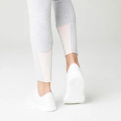 Domyos S500, Warm Breathable Synthetic Gym Tracksuit, Girls' Exercise & Fitness Apparel