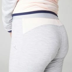 Domyos S500, Warm Breathable Synthetic Gym Tracksuit, Girls' Exercise & Fitness Apparel