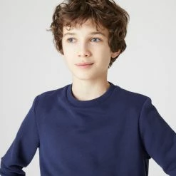 Domyos Quechua 100, Warm Crew-Neck Gym Sweatshirt, Boys' Exercise & Fitness Apparel