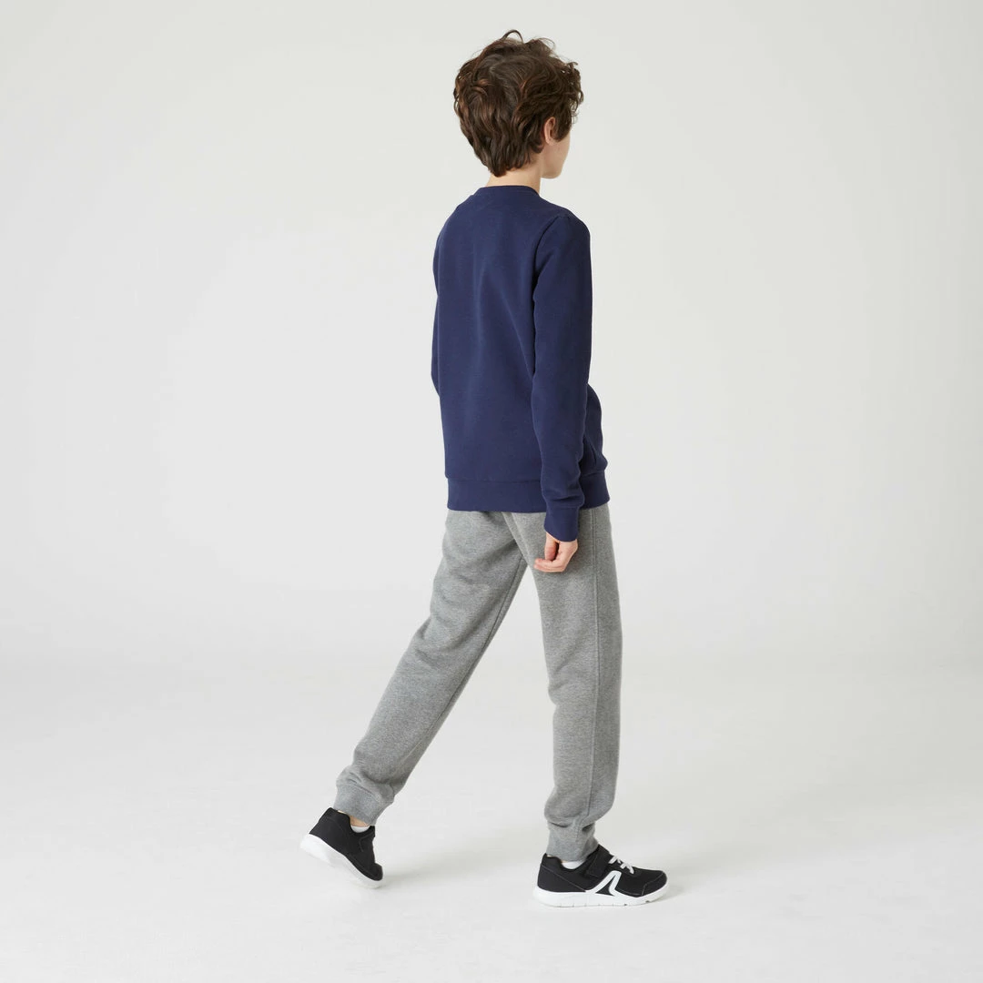 Domyos 100, Basic Jogging Pants With Pockets, Kids'