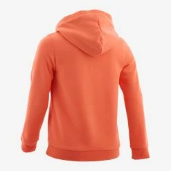 Domyos 100, Warm Fleece Gym Hoodie, Girls'