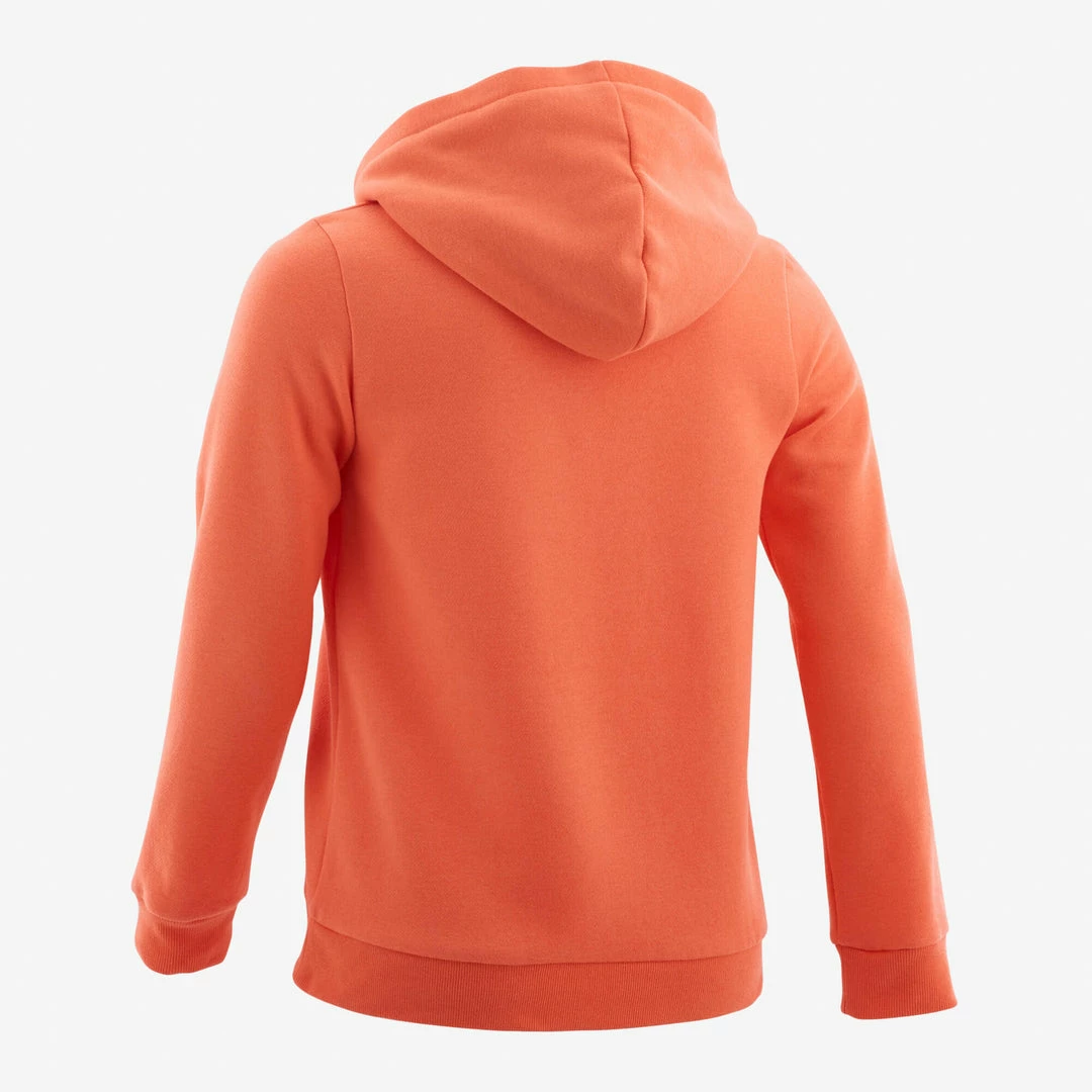 Domyos 100, Warm Fleece Gym Hoodie, Girls'