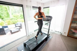 Domyos Cardio Machines & Equipment T540C, Foldable Smart Connect Fitness Treadmill With Automatic Incline