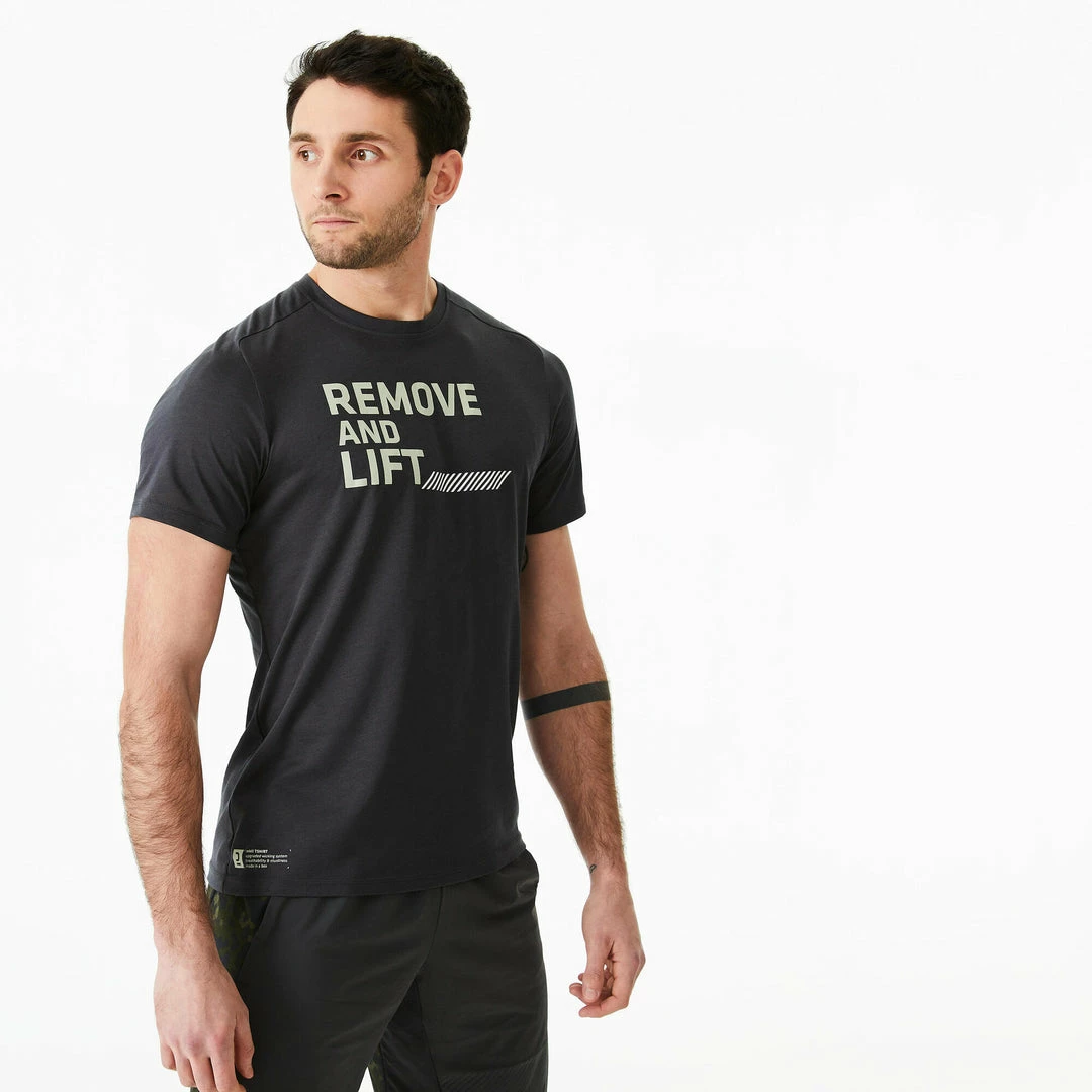 Domyos Cross-Training T-Shirt, Men's Exercise & Fitness Apparel