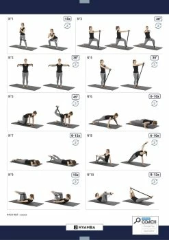 Domyos Exercise & Fitness Apparel High Resistance Fabric Fitness Band