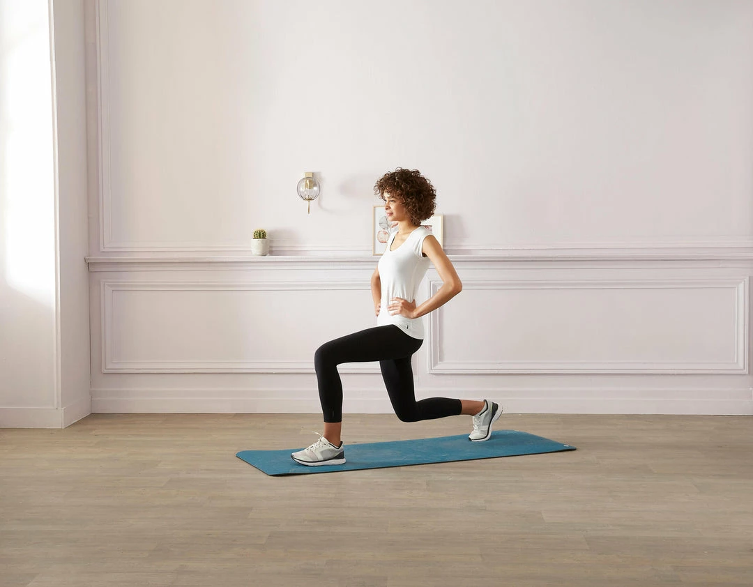 Domyos 520, Thick Yoga Exercise Mat, 67" X 24" X 8mm Exercise & Fitness Apparel