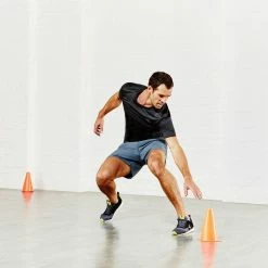 Domyos Energy 2nd Price Fitness T-Shirt - Dark Gray